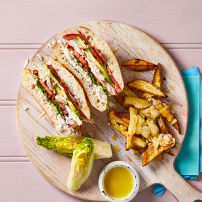 Chicken Sandwich with chips