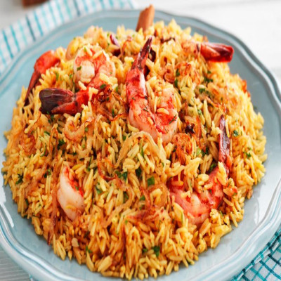 Sea Food Special Jollof