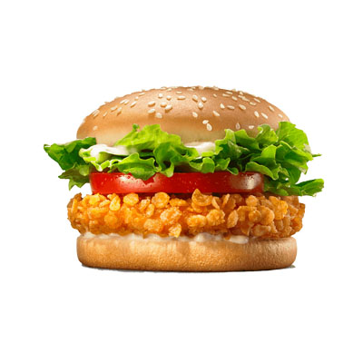 Chicken Burger with Chips